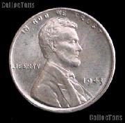 1943 Steel Penny Wartime Lincoln Wheat Cent GEM BU Penny for Album