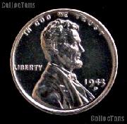 1943-D Steel Penny Wartime Lincoln  Wheat Cent Reprocessed Penny for Album