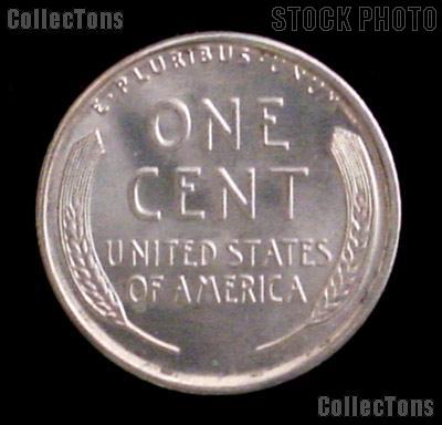 1943-D Steel Penny Wartime Lincoln  Wheat Cent GEM BU Penny for Album