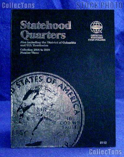 Whitman Statehood Quarters 2006-2009 Folder 8112