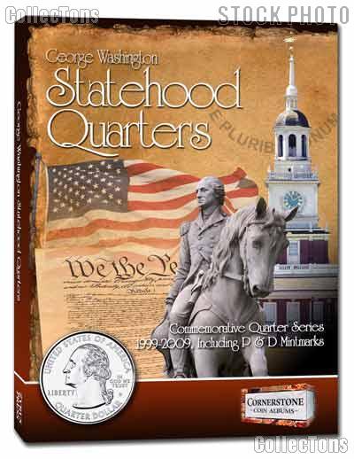 Statehood Quarters Album for Statehood Commemorative Quarter Series P & D by Cornerstone