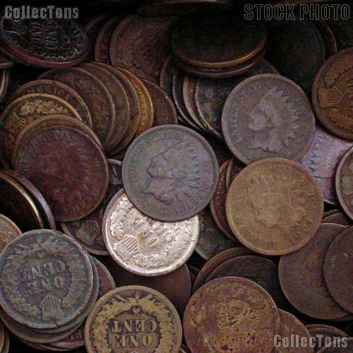 Indian Head Cent Rolls - 50 Pennies