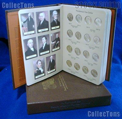 Presidential Coin Set 2007 to 2014 P & D BU Presidential Dollar Set (64 Coins) in Album #7184