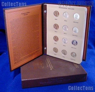 Sacagawea Set 2000 - 2014 BU & Proof Sacagawea Dollar Set (45 coins) in Dansco Album #8183