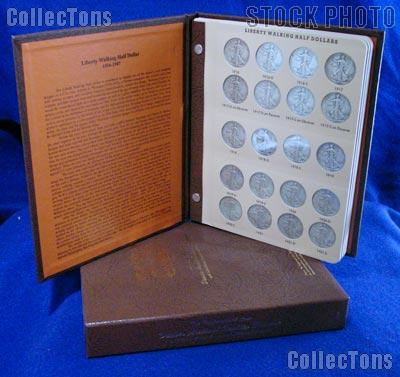 Walking Liberty Set 1916 - 1947 CIRC Walking Liberty Silver Half Dollar Set (65 Coins) in Album