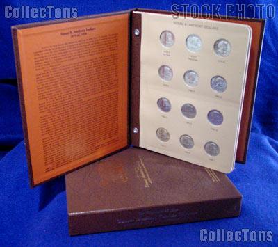 Susan B Anthony Dollar Set BU 1979 - 1999 P, D, & S  SBA Set (12 coins) in Album # 7180