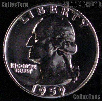 1959 Washington Quarter SILVER PROOF 1959 Quarter Proof Coin