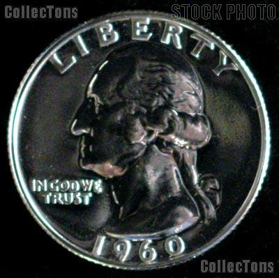 1960 Washington Quarter SILVER PROOF 1960 Quarter Proof Coin