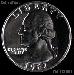 1961 Washington Quarter SILVER PROOF 1961 Quarter Proof Coin