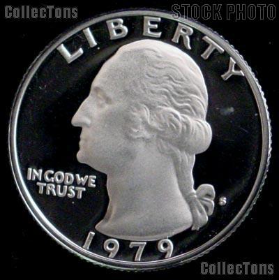 1979-S Washington Quarter Type 2 PROOF Clear S Coin