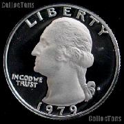 1979-S Washington Quarter Type 2 PROOF Clear S Coin