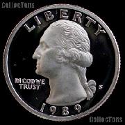 1989-S Washington Quarter PROOF Coin 1989 Quarter