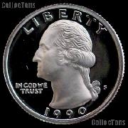 1990-S Washington Quarter PROOF Coin 1990 Quarter