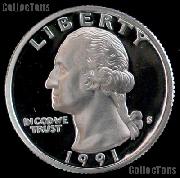 1991-S Washington Quarter PROOF Coin 1991 Quarter