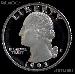 1993-S Washington Quarter SILVER PROOF 1993 Quarter Proof Coin