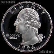 1996-S Washington Quarter SILVER PROOF 1996 Quarter Proof Coin
