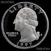 1997-S Washington Quarter PROOF Coin 1997 Quarter