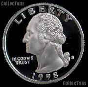 1998-S Washington Quarter SILVER PROOF 1998 Quarter Proof Coin