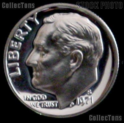 1971-S Roosevelt Dime PROOF Coin 1971 Dime