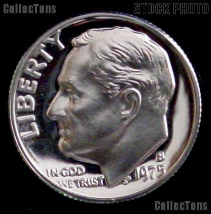 1975-S Roosevelt Dime PROOF Coin 1975 Dime