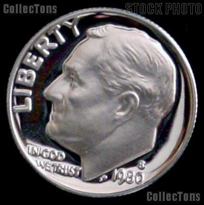 1980-S Roosevelt Dime PROOF Coin 1980 Dime