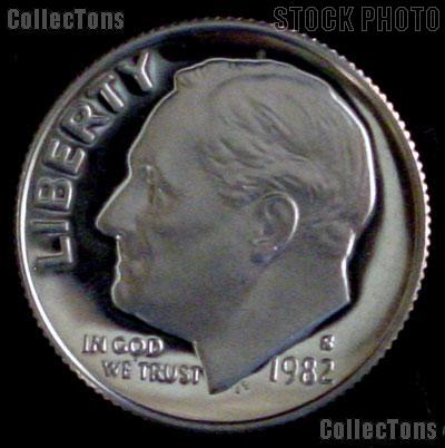 1982-S Roosevelt Dime PROOF Coin 1982 Dime