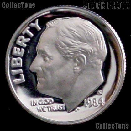 1984-S Roosevelt Dime PROOF Coin 1984 Dime