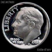 1989-S Roosevelt Dime PROOF Coin 1989 Dime