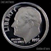 1993-S Roosevelt Dime SILVER PROOF 1993 Dime Silver Coin