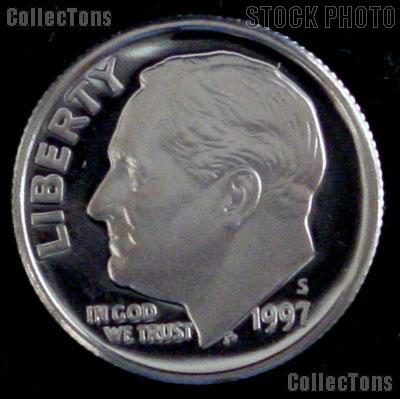 1997-S Roosevelt Dime PROOF Coin 1997 Dime