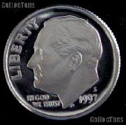 1997-S Roosevelt Dime SILVER PROOF 1997 Dime Silver Coin