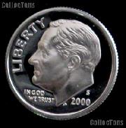 2000-S Roosevelt Dime PROOF Coin 2000 Dime
