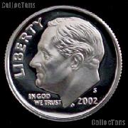 2002-S Roosevelt Dime PROOF Coin 2002 Dime