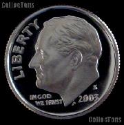 2003-S Roosevelt Dime PROOF Coin 2003 Dime