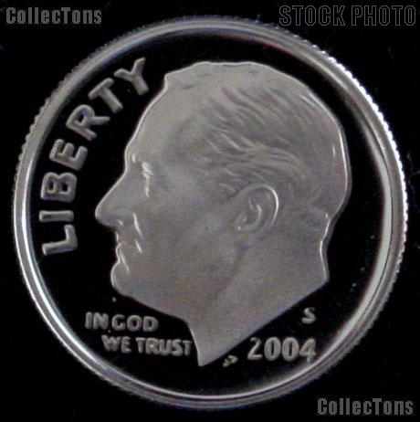 2004-S Roosevelt Dime PROOF Coin 2004 Dime