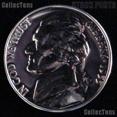 1955 Jefferson Nickel PROOF Coin 1955 Proof Nickel Coin