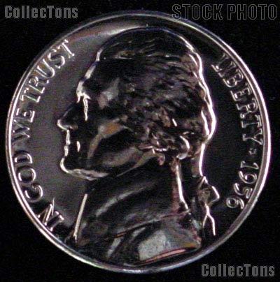 1956 Jefferson Nickel PROOF Coin 1956 Proof Nickel Coin