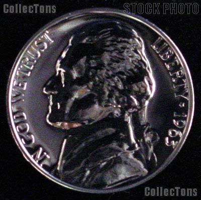 1963 Jefferson Nickel PROOF Coin 1963 Proof Nickel Coin