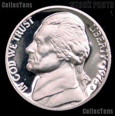 1975-S Jefferson Nickel PROOF Coin 1975 Proof Nickel Coin