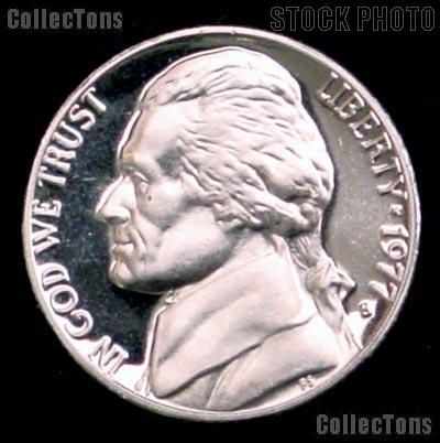 1977-S Jefferson Nickel PROOF Coin 1977 Proof Nickel Coin