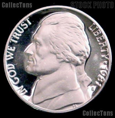 1981-S Jefferson Nickel PROOF Coin 1981 Proof Nickel Coin