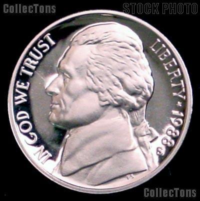 1988-S Jefferson Nickel PROOF Coin 1988 Proof Nickel Coin