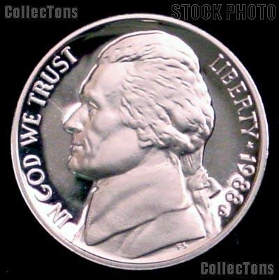 1988-S Jefferson Nickel PROOF Coin 1988 Proof Nickel Coin