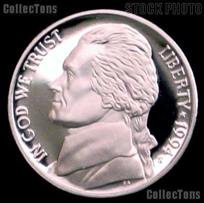1994-S Jefferson Nickel PROOF Coin 1994 Proof Nickel Coin
