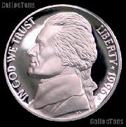 1996-S Jefferson Nickel PROOF Coin 1996 Proof Nickel Coin