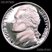 2000-S Jefferson Nickel PROOF Coin 2000 Proof Nickel Coin