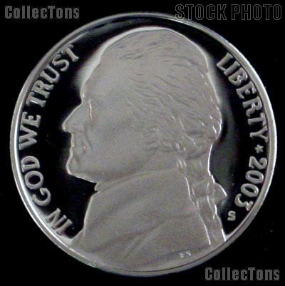 2003-S Jefferson Nickel PROOF Coin 2003 Proof Nickel Coin