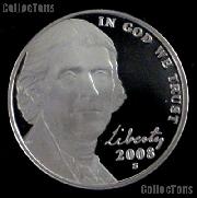 2008-S Jefferson Nickel PROOF Coin 2008 Proof Nickel Coin