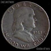 1948-D Franklin Half Dollar Silver Coin 1948 Half Dollar Coin