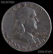 1960-D Franklin Half Dollar Silver Coin 1960 Half Dollar Coin